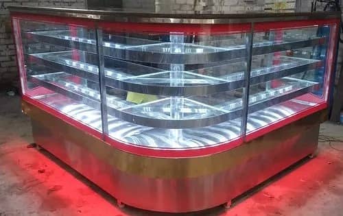 glass counter/glass counter for shop/glass counter for sale/glass coun 2