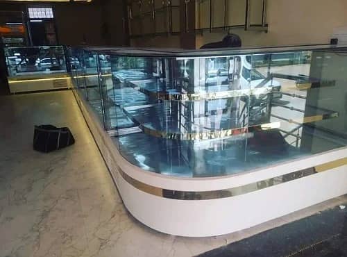 glass counter/glass counter for shop/glass counter for sale/glass coun 5