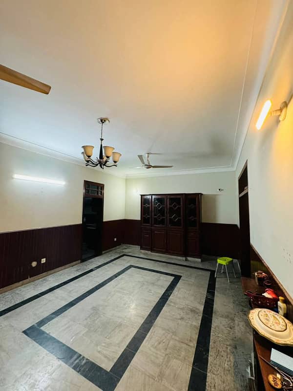 Ground portion for rent 2 bedroom with attached bathroom drawingroom T V lounge 3