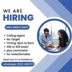 urdu call center job for male/females