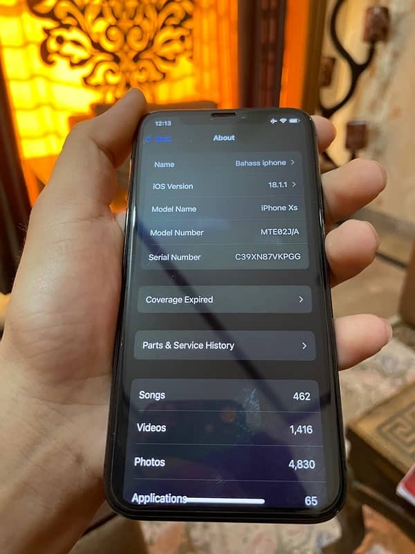 Iphone Xs 256gb non pta 5