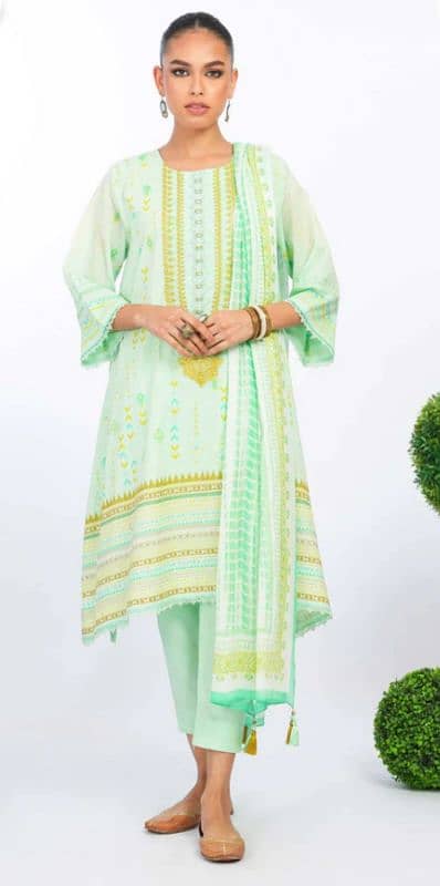 Alkaram branded suit 3pc 9