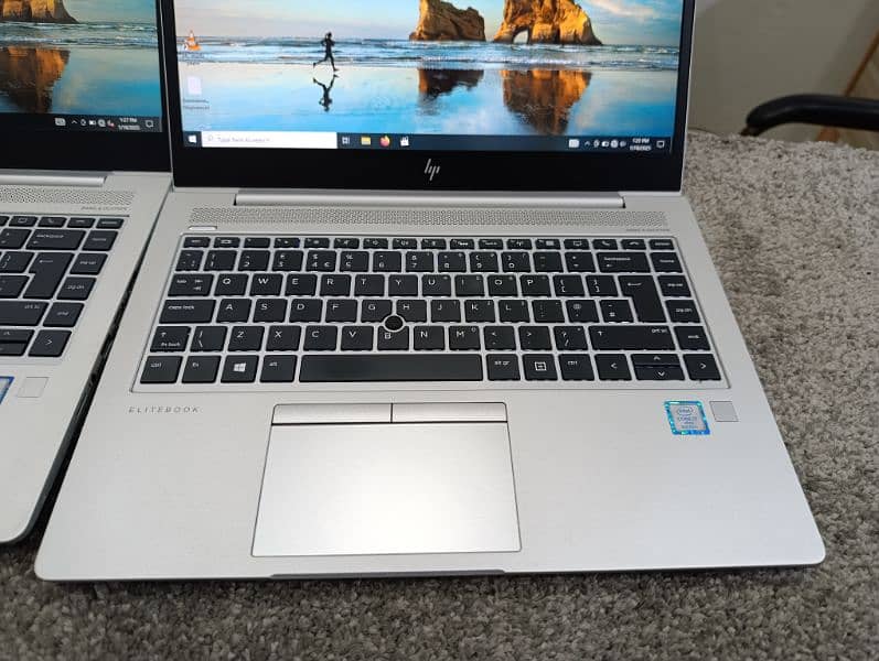 Hp 840 G6 i7 8th gen with new logo. . like new 0