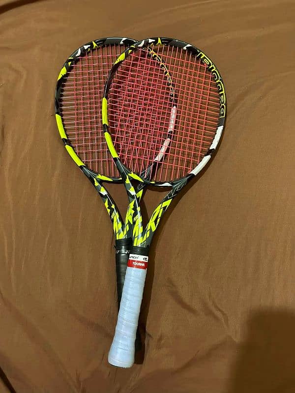 Babolat Pure Aero Tennis Racket Pair used 1