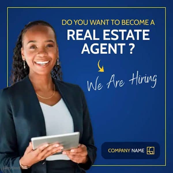 need real estate agent 0