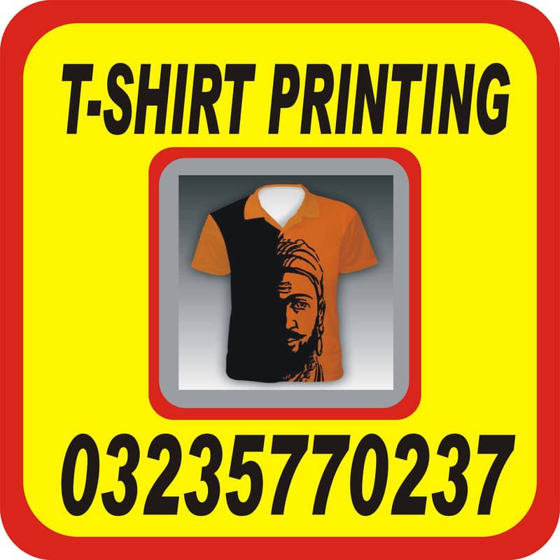 Shirt printing,Sticker printing,Wedding cards,Stamp maker,Flex print 1