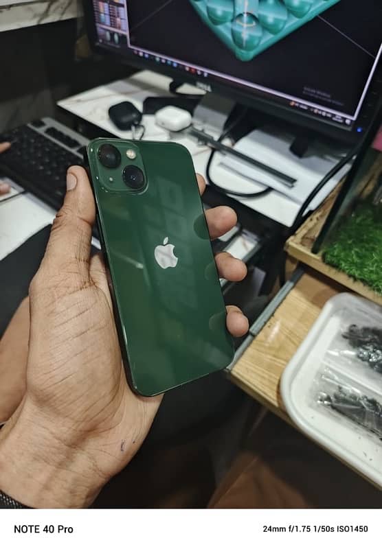 iphone 13 non pta jv 128 gb c green colour 3