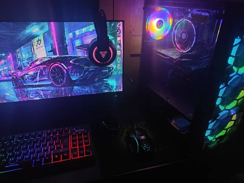 gaming pc full rgb beast 1