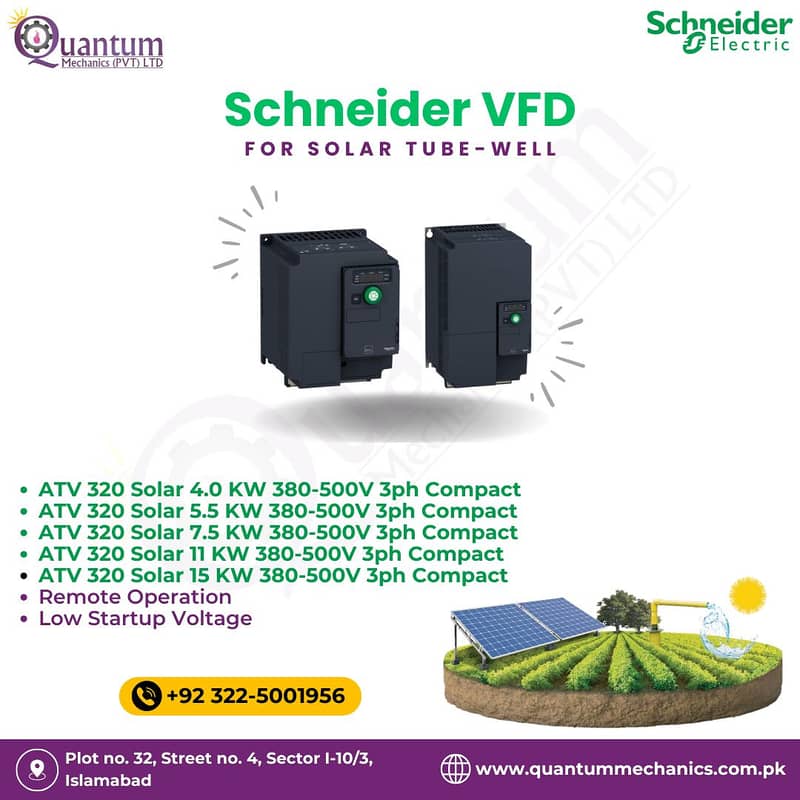 Schneider VFD Drive Distribution Quantum Mechanics 5hp 7.5hp 11hp 15hp 0