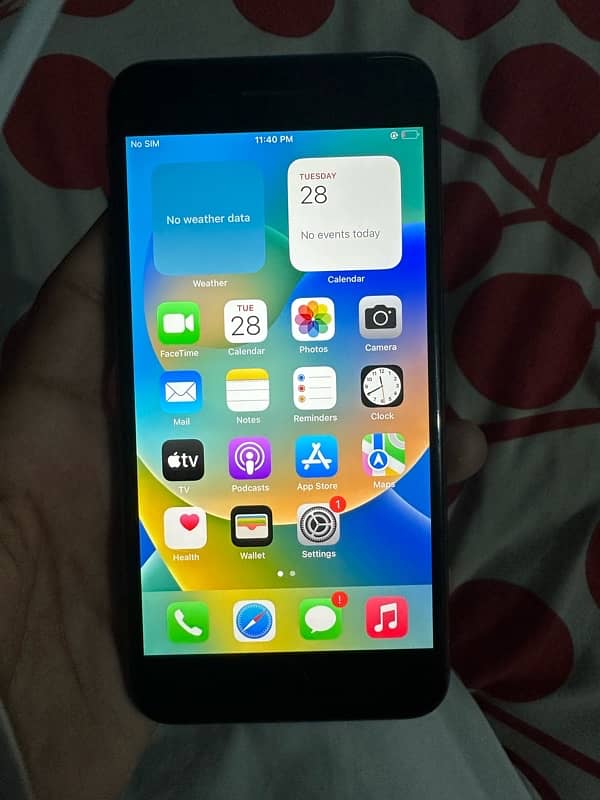 iPhone 8plus full ok 256 gbwater pack non pta  condition 10 9 3