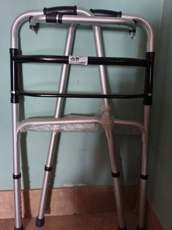 height adjustable folding walker 0