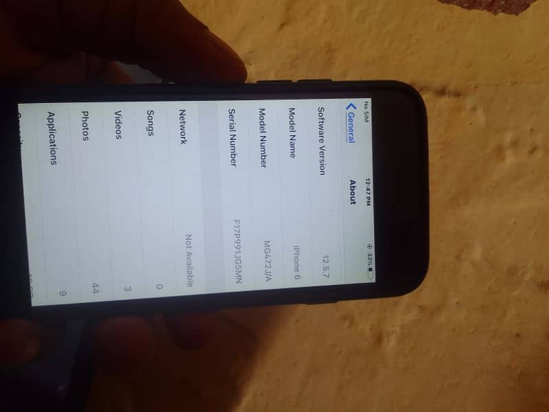 Iphone 6 NonPta Bilkul theek mob h everything is in Working conditions 0