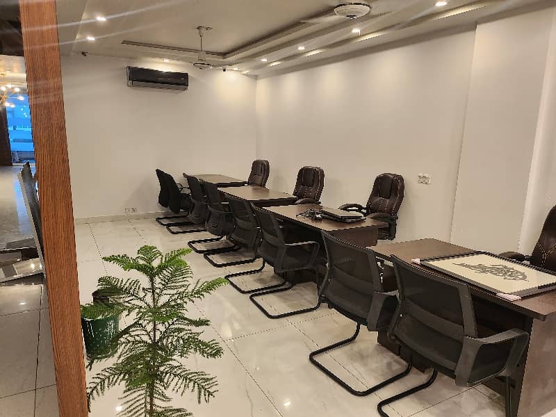 8 MARLA FULLY FURNISHED OFFICE FOR RENT IN DHA 13