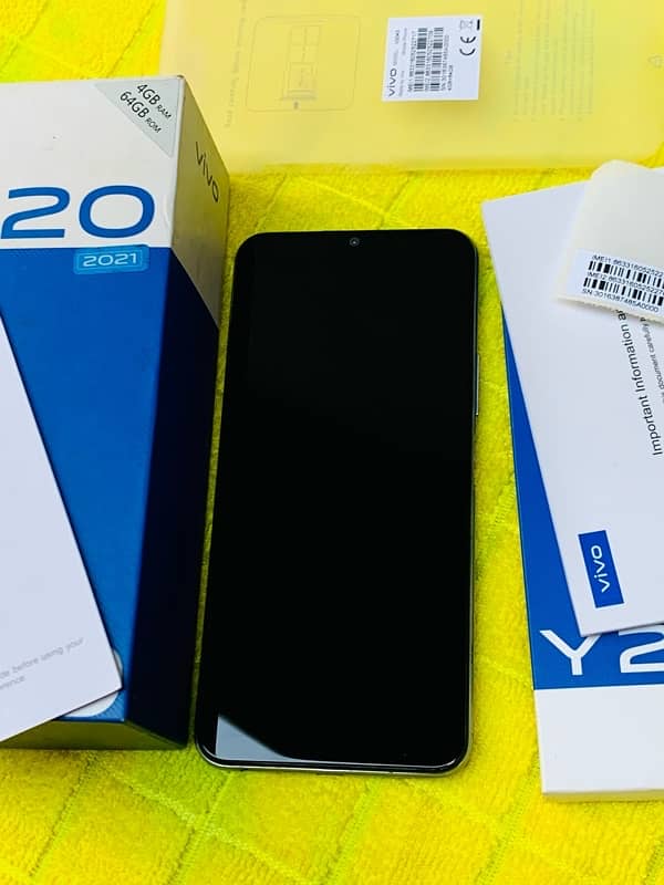 vivo y20 4gb 64gb official pta approved 5