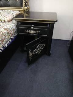 King Size Bed with Side Tables