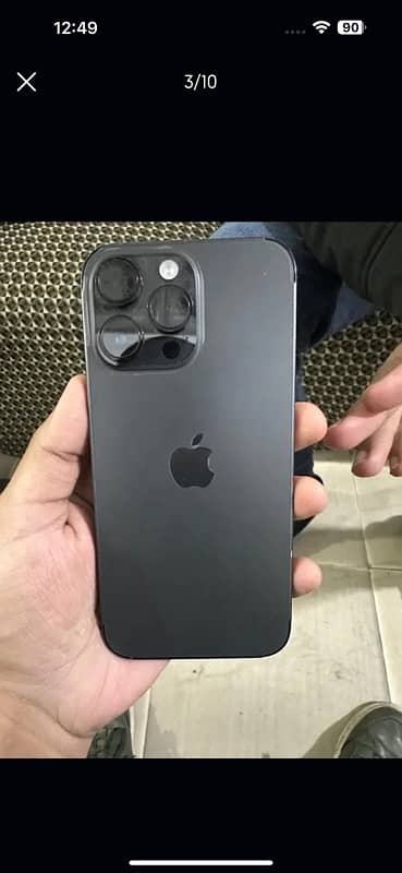 Iphone 14 pro max 256 black . Jv 1