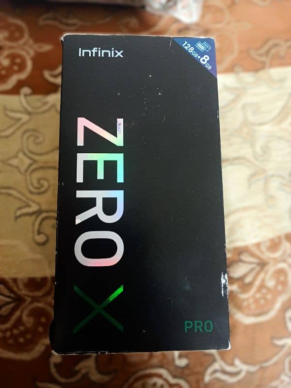 infinix zero x pro in starry silver 0