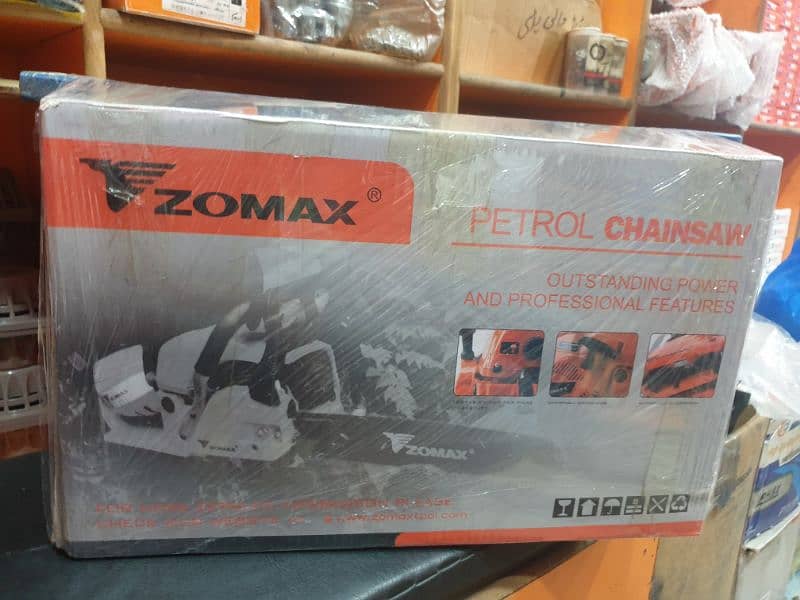 Chainsaw Zomax 5800 Model, Chain Saw, Wood Cutter, tree cutter 8