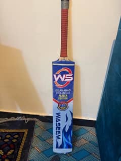 WS Tape Ball Cricket Bat, Tamoor Mirza Bat