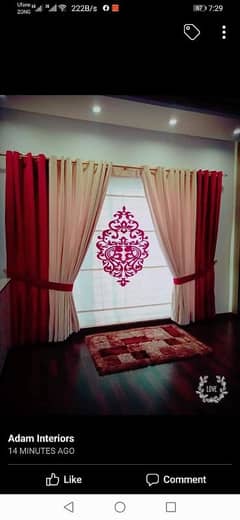 Curtain and blinds