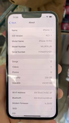 iphone13 pro jv 256 gb non. p