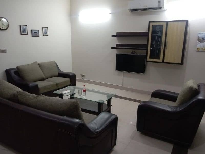 furnished portion for rent in johar town Lahore 8