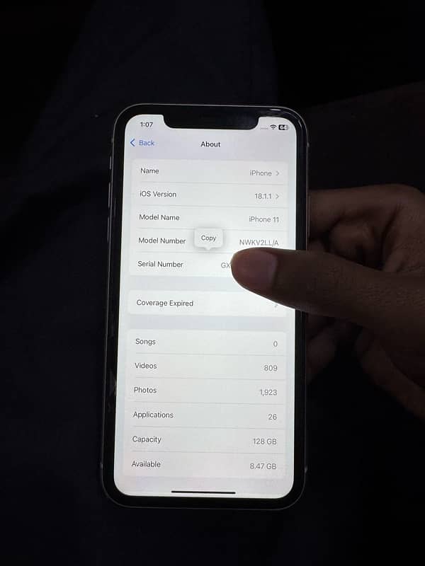 Iphone 11 128gb 0