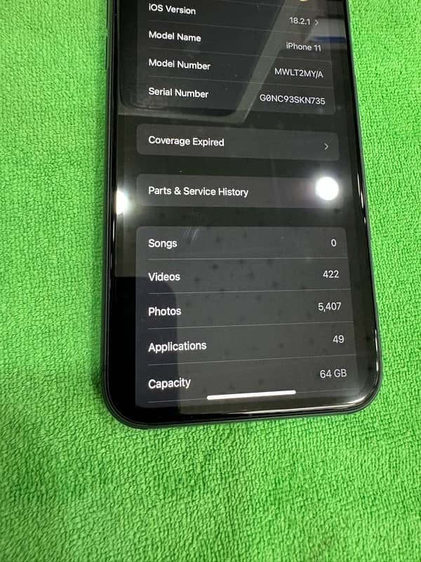 iphone 11 64GB PTA Approved 9