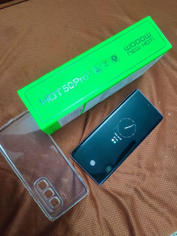 infinix hot 50 pro + Ram 8+8 memory 256GB 2