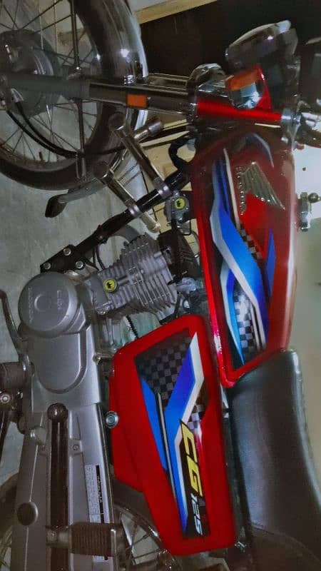 Honda CG 125 2024 model for sale in Rawalpindi 1