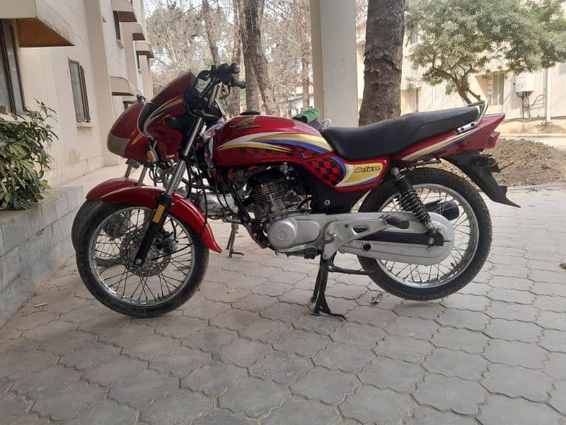 Cg 125 deluxe 2014 model 6