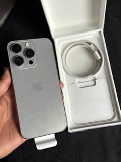 Iphone 15 pro natural 128 Jb Jv Brand New condition