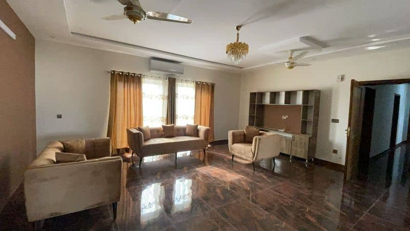 furnished portion (daily weekly monthly) for rent in johar town Lahore 11