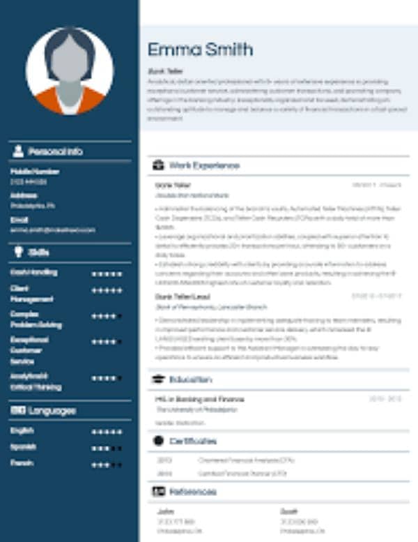 Online Master Resume 7