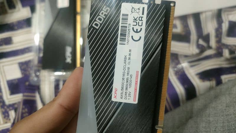     XPG Lancer DDR5 RGB 5600MHz 32GB 16GBx2 CL36-36-36 Memory Kit 0