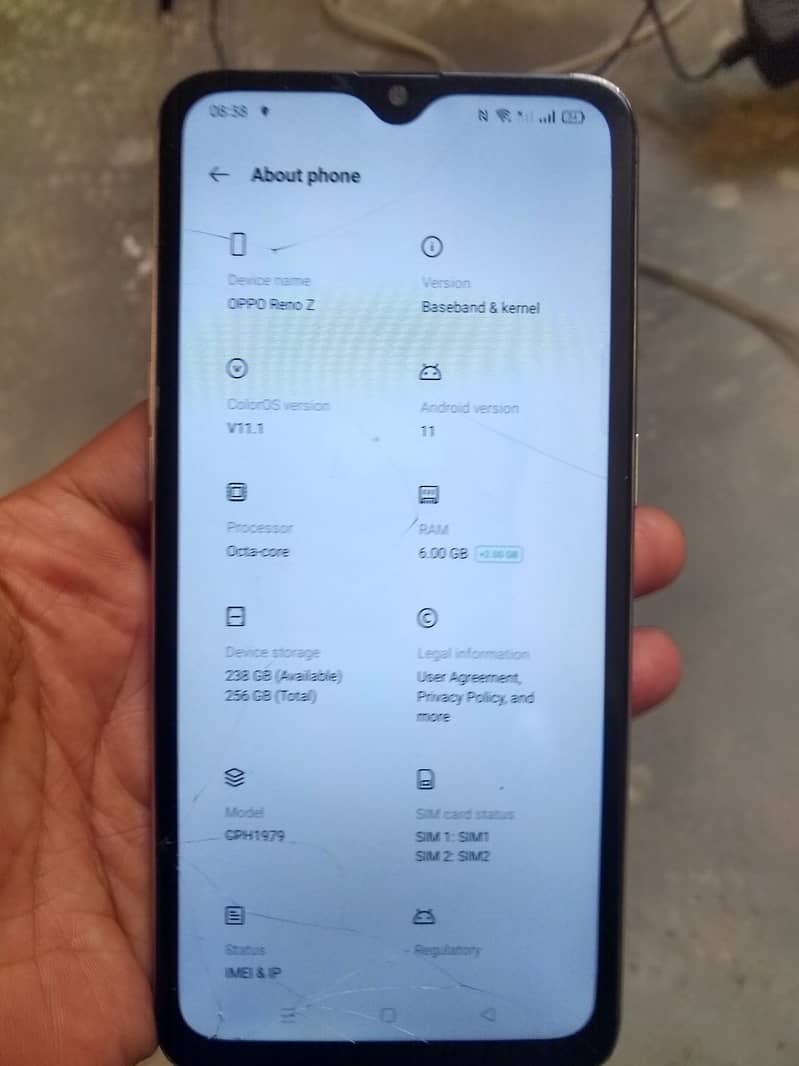 OPPO RENO Z (6-256) NON PTA READ ADD 5