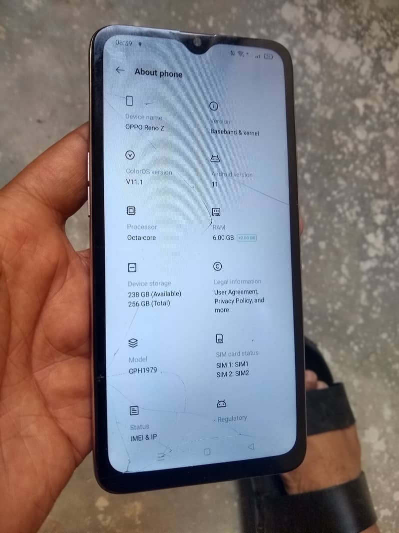 OPPO RENO Z (6-256) NON PTA READ ADD 10