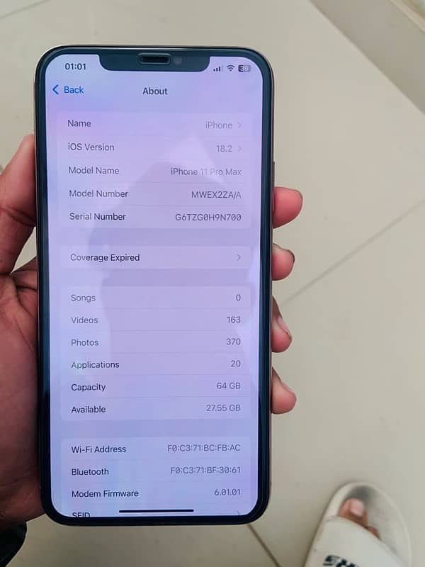 iPhone 11promax 64GB 4