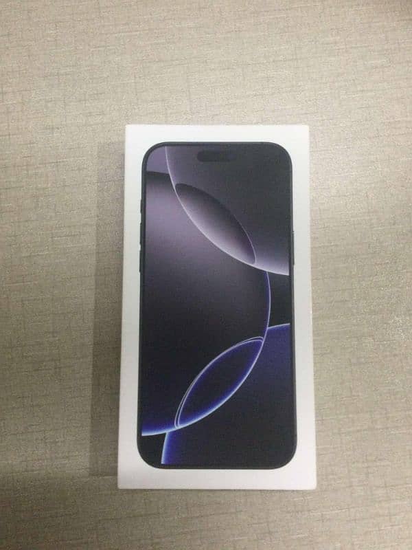 iphone 16 pro max boxed full packed untouched 0