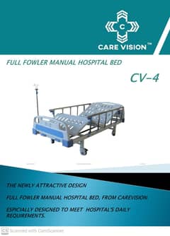 Patient bed/ Manual Bed / Hospiatal Bed / ICU Bed for sale