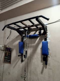 Heavy-Duty Pull-Up Bar with Pulley System – at RS 10,000