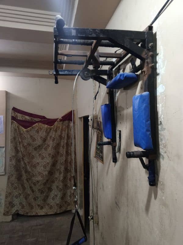 Heavy-Duty Pull-Up Bar with Pulley System – at RS 10,000 1