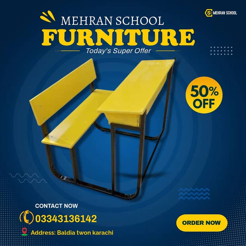 school furniture/school chair/desk/bench/chair table/chairs 1