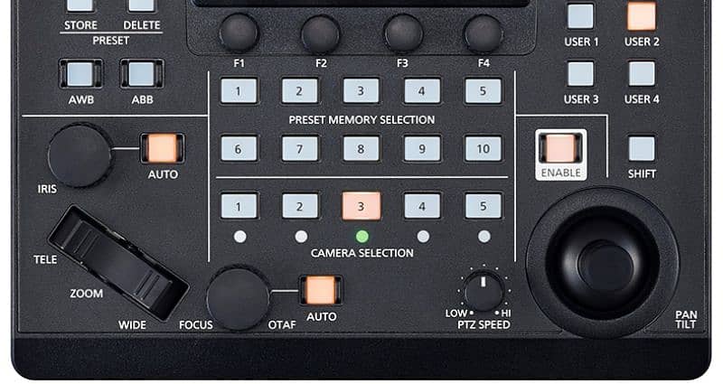 Compact Remote PTZ Camera Controller 3