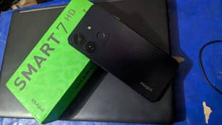 Infinix smart 7hd. 4/64  . (Total Jenioun) box and charger