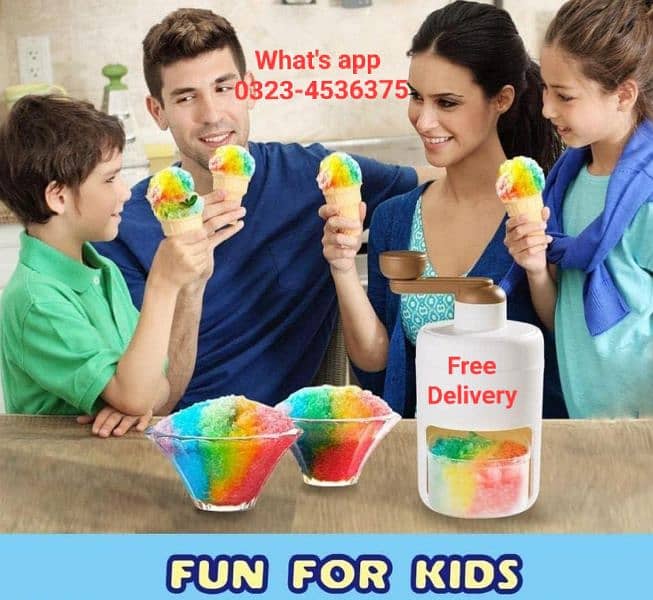 Ice Maker l Slush l Juice l Free Delivery l 0323-4536375 0