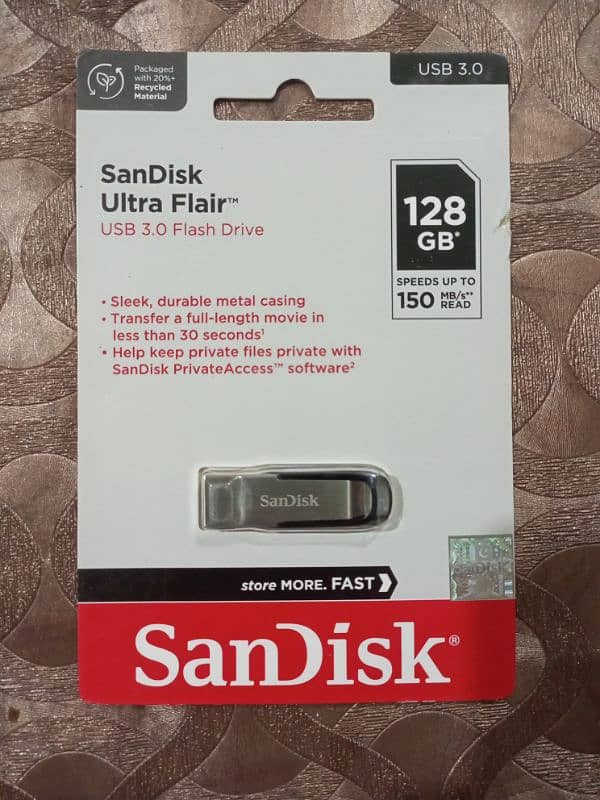 Original SanDisk USB Drive 128 GB 2