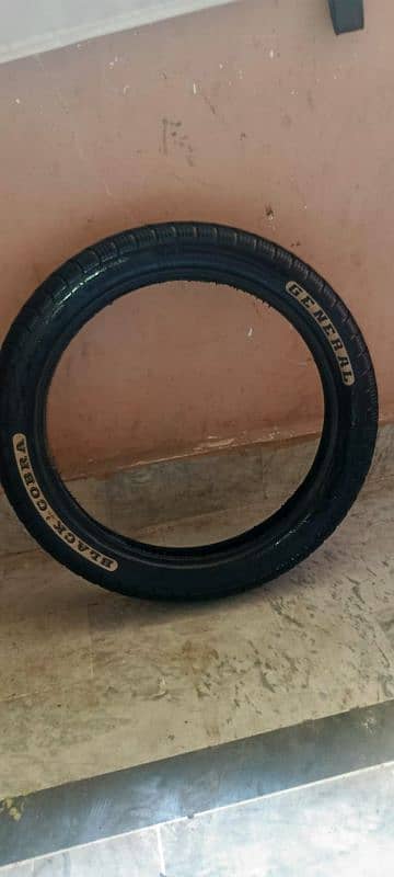 a. O. a Honda 125 tyre tube good condition urgent sale 2