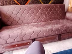 wooden sofa come bed