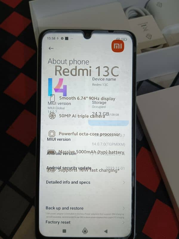 redmi 13c 10 by 10 hai 3